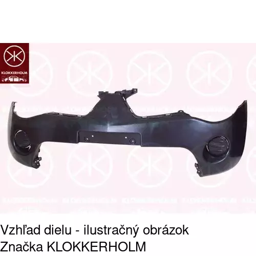Predný nárazník 527907-2 /POLCAR/