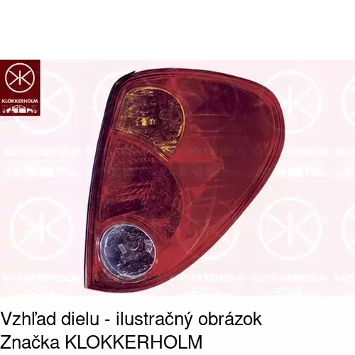 Zadné svetlo 527987-E /POLCAR/ - obr. 1