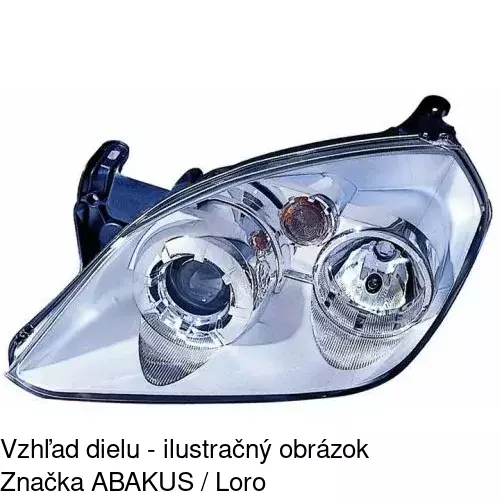 Hlavný reflektor POLCAR 5502102E