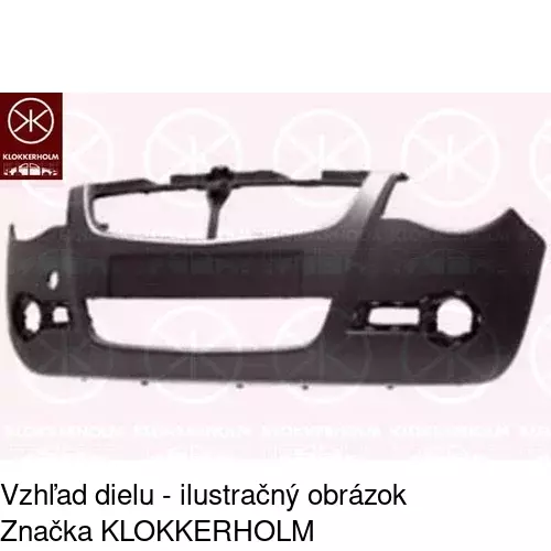 Predný nárazník POLCAR 550607