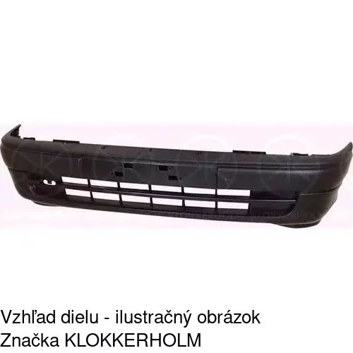 Predný nárazník 550707-7 /POLCAR/
