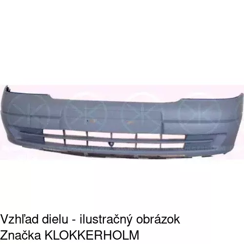Predný nárazník POLCAR 5508071Q