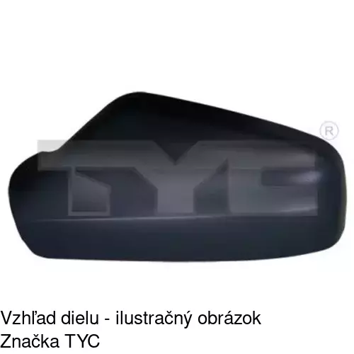 Vonkajšie zrkadlo 5508511M /POLCAR/ - obr. 4