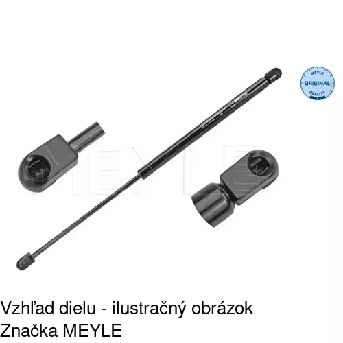 Plynová pružina 5508AB2 /POLCAR/ - obr. 1