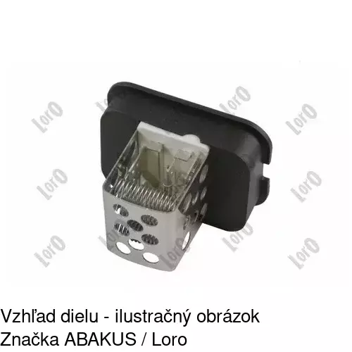 Ovládače klimatizácie 5508KST-3 /POLCAR/ - obr. 2
