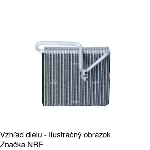 Výparník klimatizácie 5508P8-1 /POLCAR/ - obr. 1
