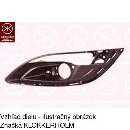 Kryt v nárazníku 55112712 /POLCAR/ - obr. 1