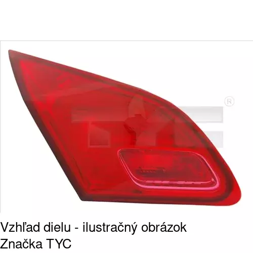 Zadné svetlo 5511872E /POLCAR/ - obr. 1