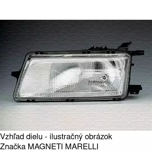 Sklo reflektora POLCAR 551512-E
