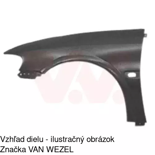 Predný blatník 551602 /POLCAR/ - obr. 1