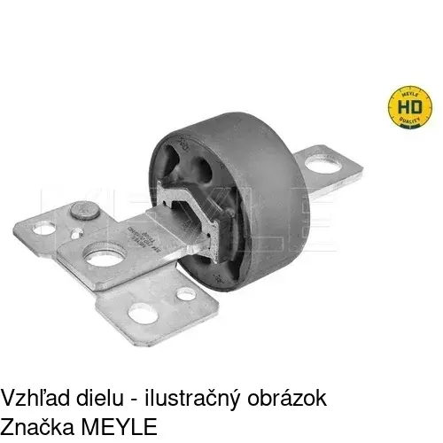 Rám vonkajšieho zrkadla 551657PM /POLCAR/ - obr. 3