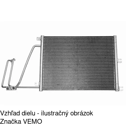Chladiče klimatizácie 5516K8C2 /POLCAR/ - obr. 2