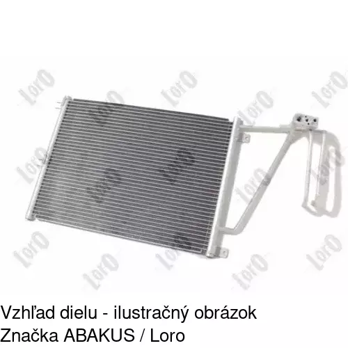 Chladiče klimatizácie 5516K8C2 /POLCAR/ - obr. 4