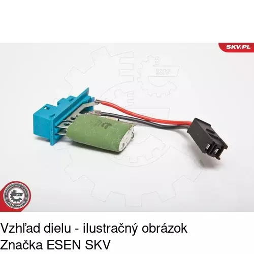 Ovládače klimatizácie 5516KST-3 /POLCAR/ - obr. 4