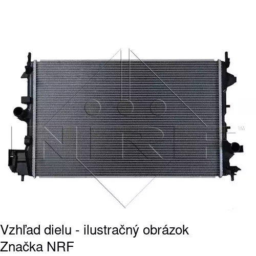 Chladiče vody 551808A5 /POLCAR/ - obr. 1