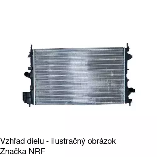 Chladiče vody 551808A5 /POLCAR/ - obr. 2
