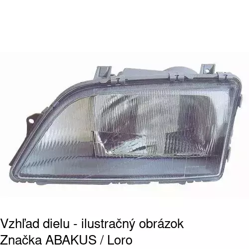 Hlavný reflektor POLCAR 5525095E