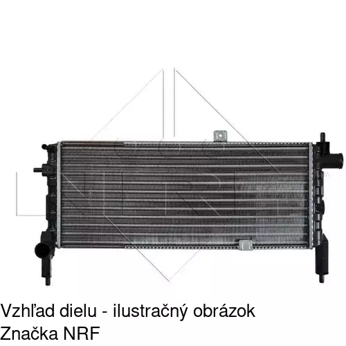 Chladiče vody POLCAR 5551083X