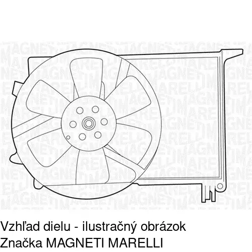 Ventilátory chladičov 555523W3 /POLCAR/ - obr. 3
