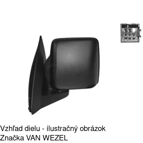 Rám vonkajšieho zrkadla 555657TM /POLCAR/ - obr. 5