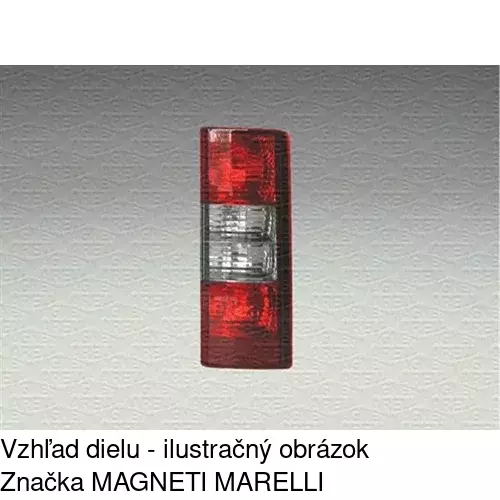 Zadné svetlo 5556872E /POLCAR/ - obr. 1