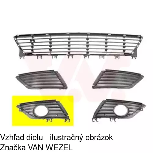 Kryt v nárazníku 555727-4 /POLCAR/ - obr. 2