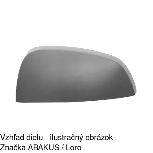 Rám vonkajšieho zrkadla 555954PM /POLCAR/ - obr. 2