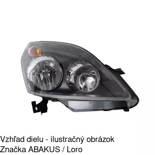 Hlavný reflektor 5561102E /POLCAR/ - obr. 4