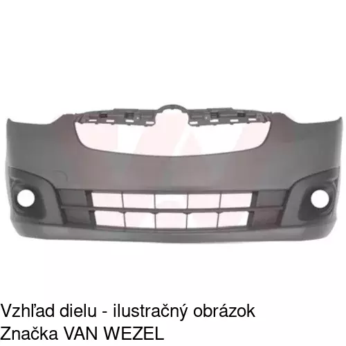 Predný nárazník 55U1074J /POLCAR/ - obr. 1