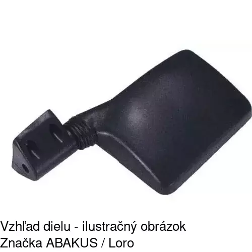 Vonkajšie zrkadlo 570152-M /POLCAR/ - obr. 3
