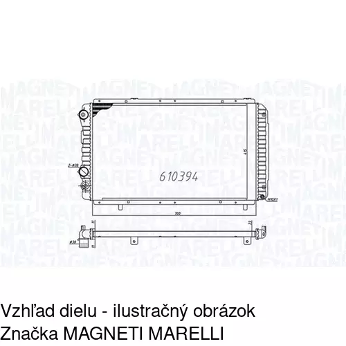 Chladiče vody POLCAR 570208-3
