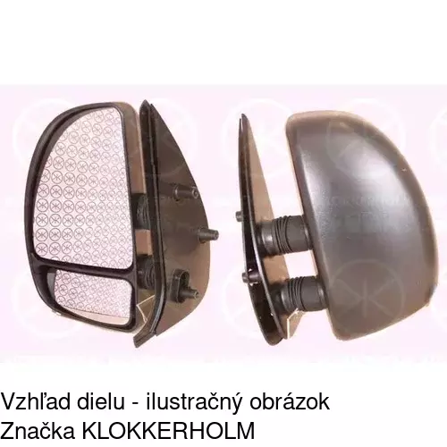 Vonkajšie zrkadlo 5702512M /POLCAR/ - obr. 1
