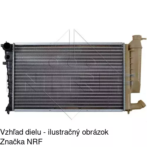 Chladiče vody 5707082X /POLCAR/ - obr. 3