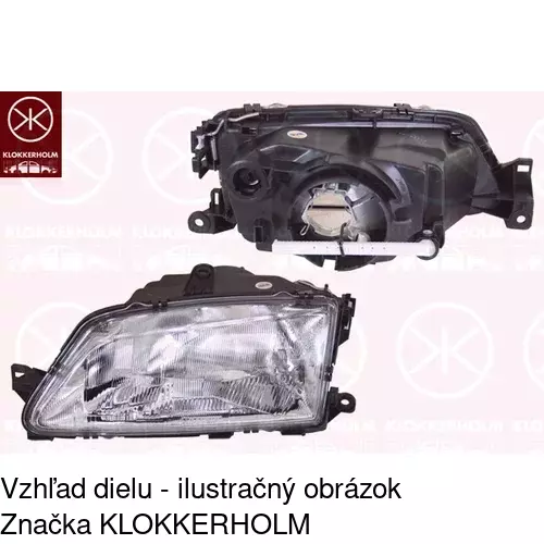 Hlavný reflektor 5707100E /POLCAR/ - obr. 4