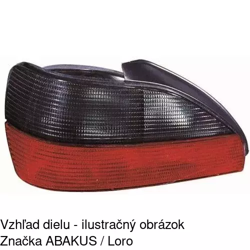 Zadné svetlo 570888-E /POLCAR/ - obr. 1