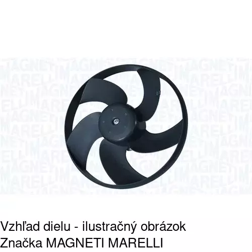 Ventilátor bez krytu / podpery 572323U1 /POLCAR/ - obr. 4