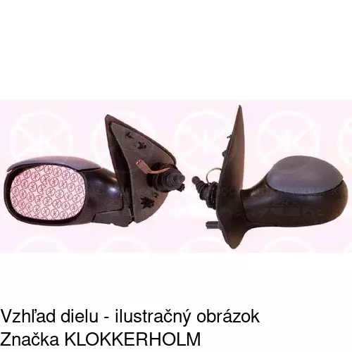 Vonkajšie zrkadlo 5723522M /POLCAR/ - obr. 3