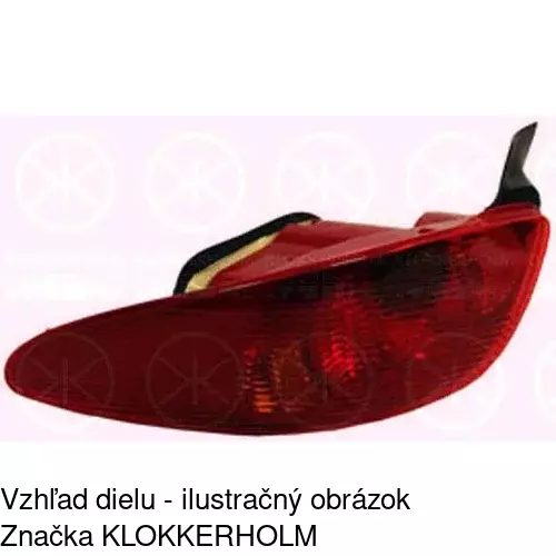 Zadné svetlo POLCAR 5723873E