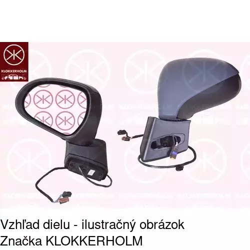 Vonkajšie zrkadlo 5724515S /POLCAR/ - obr. 1