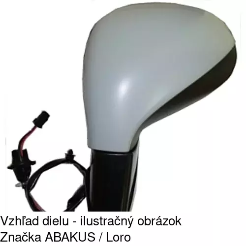 Vonkajšie zrkadlo 5724524E /POLCAR/ - obr. 4