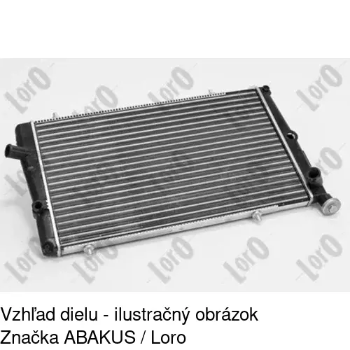 Chladiče vody 573708-2 /POLCAR/ - obr. 1