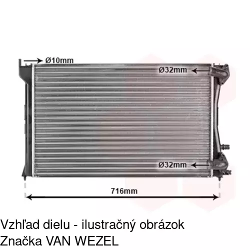 Chladiče vody 5746084X /POLCAR/ - obr. 2