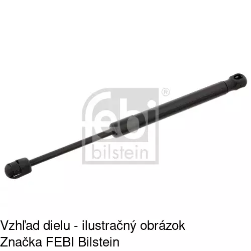 Plynová pružina 5748AB2 /POLCAR/ - obr. 2