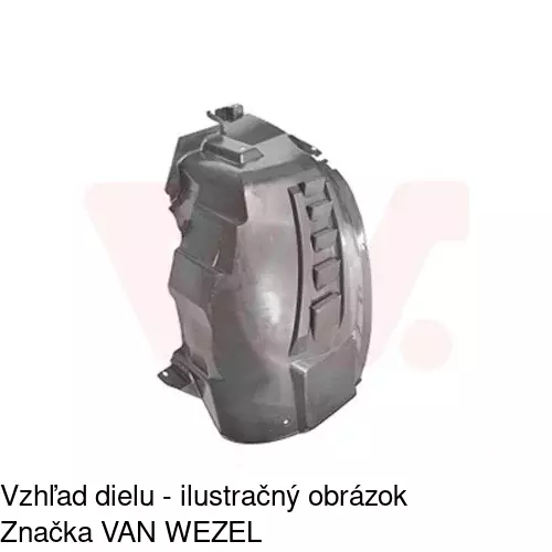Podblatník (plast) 5770FL2X /POLCAR/ - obr. 1