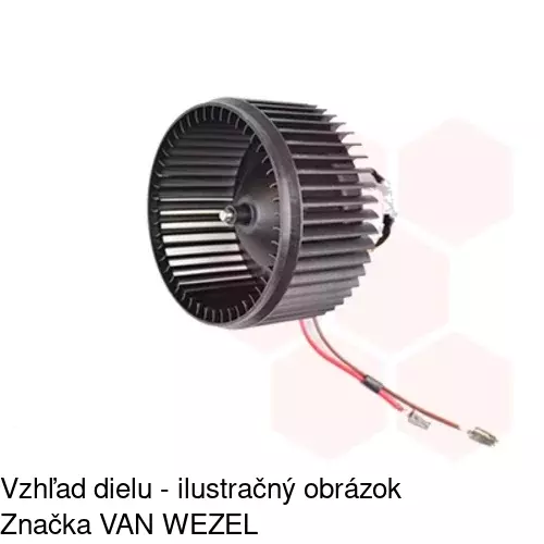 Ventilátory kúrenia 5787NU2X /POLCAR/ - obr. 2