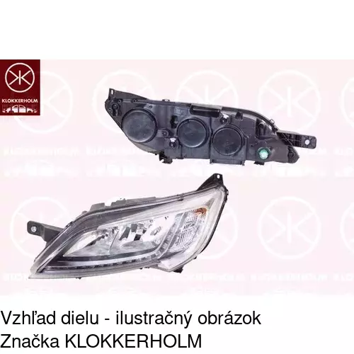 Hlavný reflektor 57N1092U /POLCAR/ - obr. 1