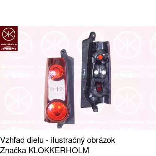Zadné svetlo 57U1870E /POLCAR/ - obr. 1