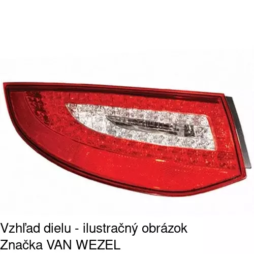 Zadné svetlo 581587-X /POLCAR/