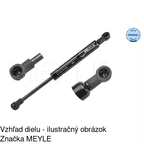 Plynová pružina 5815AS /POLCAR/ - obr. 2