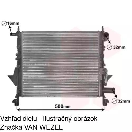 Chladiče vody 600408-1 /POLCAR/ - obr. 4